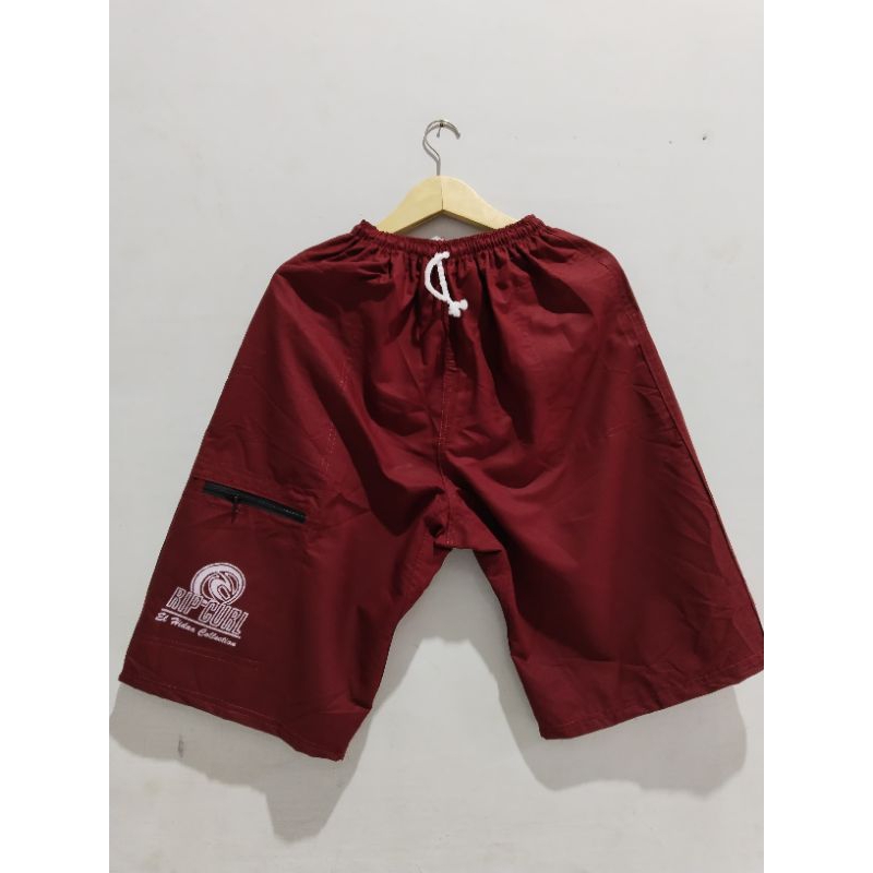 Celana pendek jumbo mistak kolor bapak-bapak