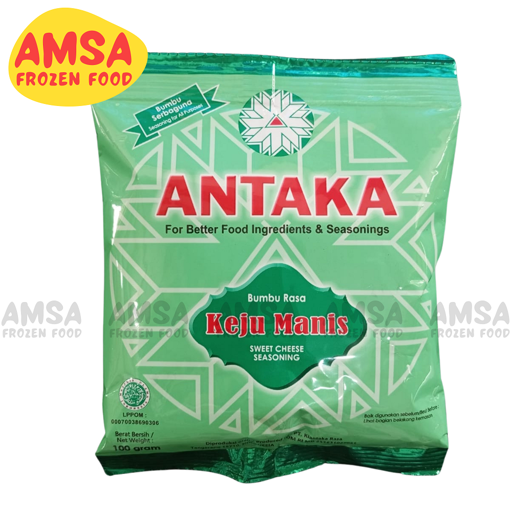 

Antaka bumbu Keju Manis 100 gr / Bumbu Tabur Keju Manis 100 gr / Bumbu Kentang Goreng