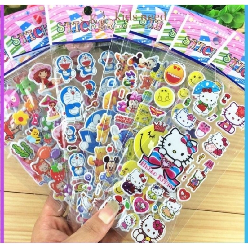 

stiker tempel karakter