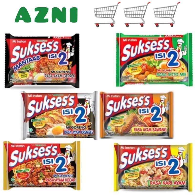 

Mi Suksess Isi 2 - Mi instan Kuah dan Goreng All Varian