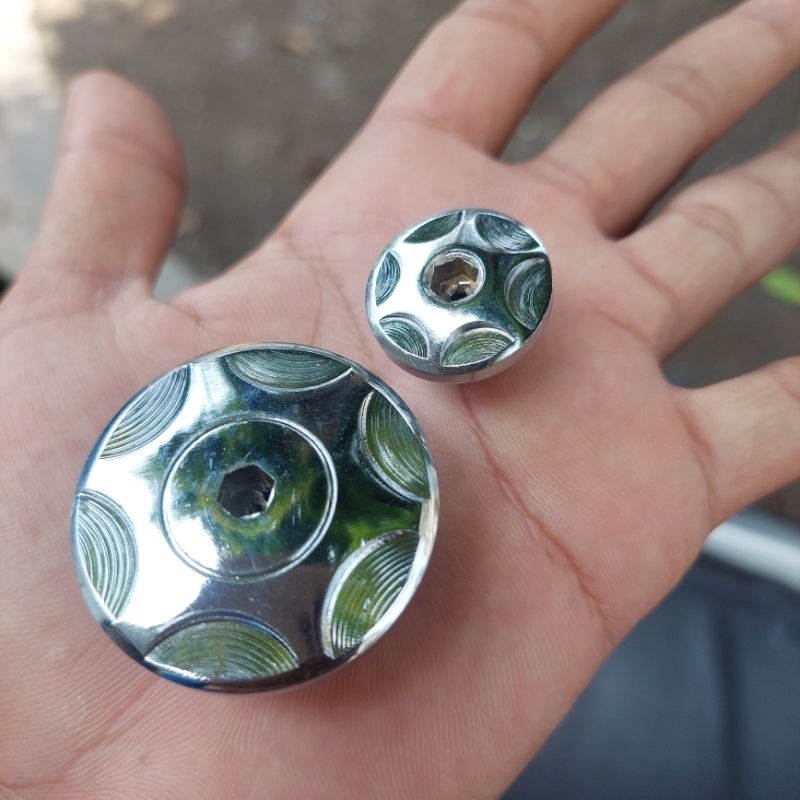 Cover Coin Magnit Tutup Bak Blog Magnet Honda Grand Supra Prima PNP Bebek dan Racing