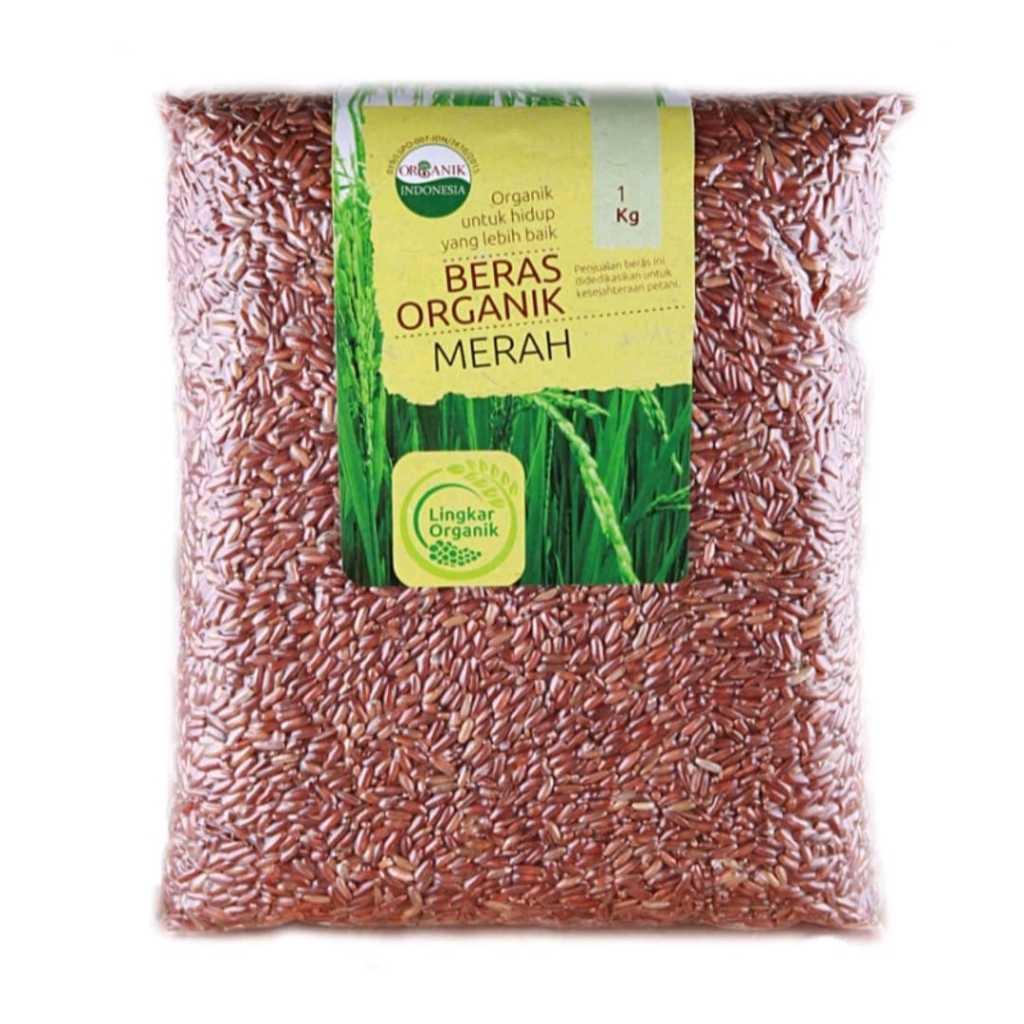 

beras merah organik wangi 1kg ||beras merah diet organik 100% original