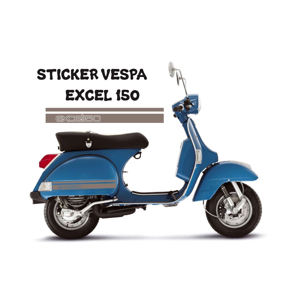 STICKER CUTTING VESPA PX EXCEL GARIS 0.1 STICKER SCOOTER STICKER CUSTOM STICKER MOTOR MATIC STICKER 