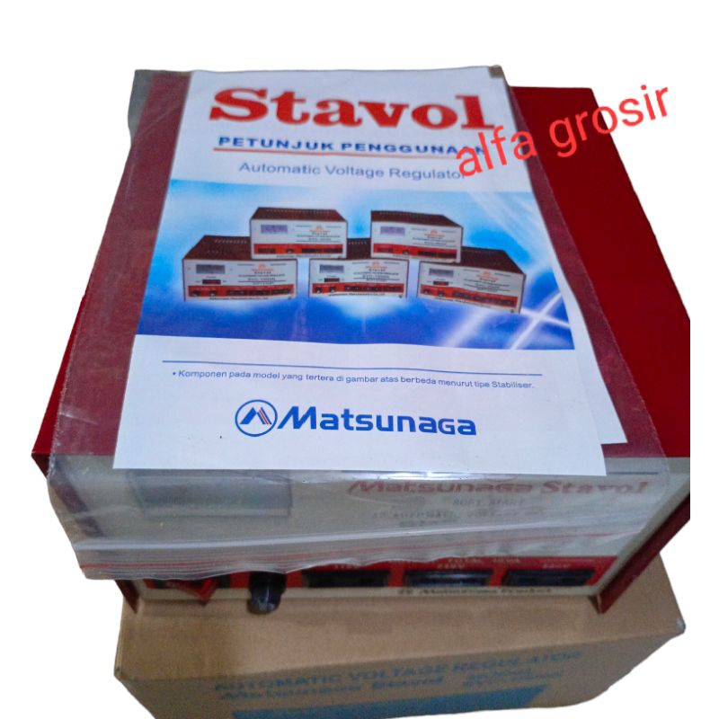 MATSUNAGA STAVOL 1000Watt / STABILIZER MATSUNAGA 1000WATT