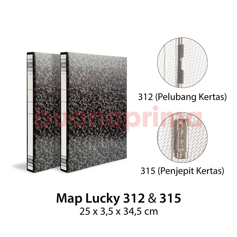 

Map Lucky Hitam Tipis 312 315 Jepit Lubang