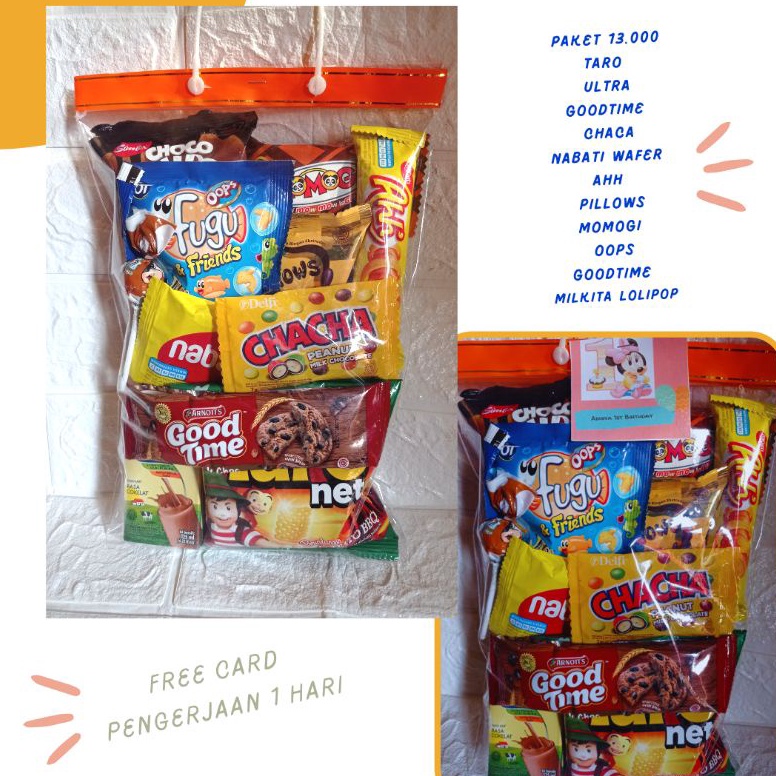 

Masih fresh Bingkisan Ulang Tahun AnakSnack Ultah anakpaket ultah anak