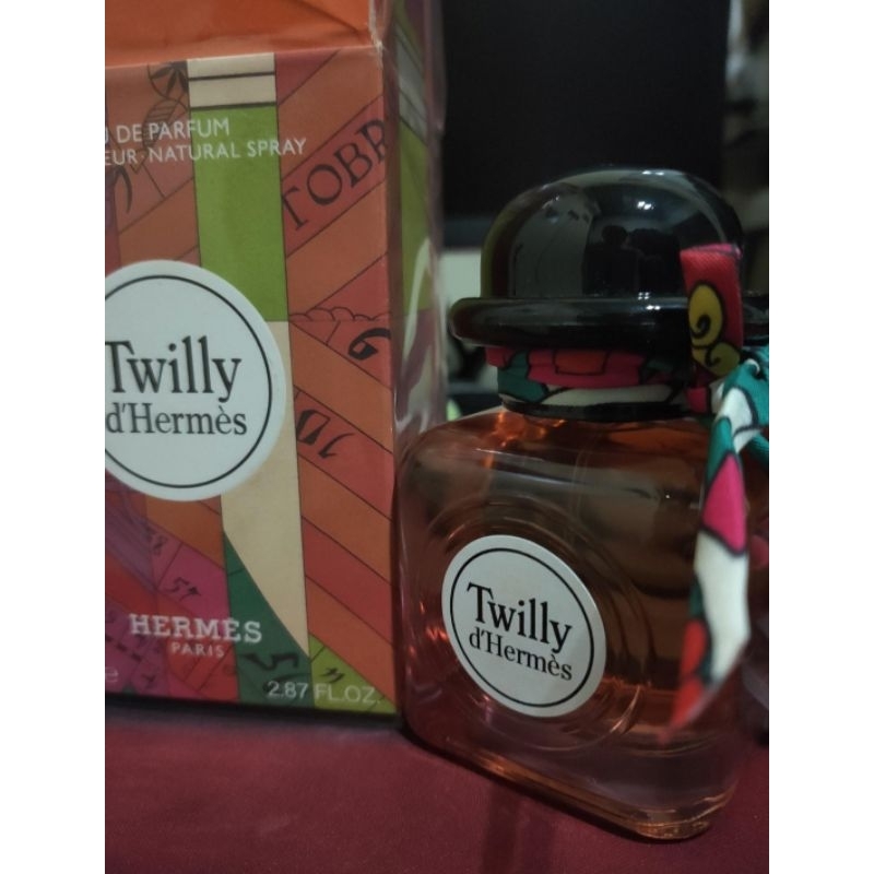 preloved twilly d'hermes parfume