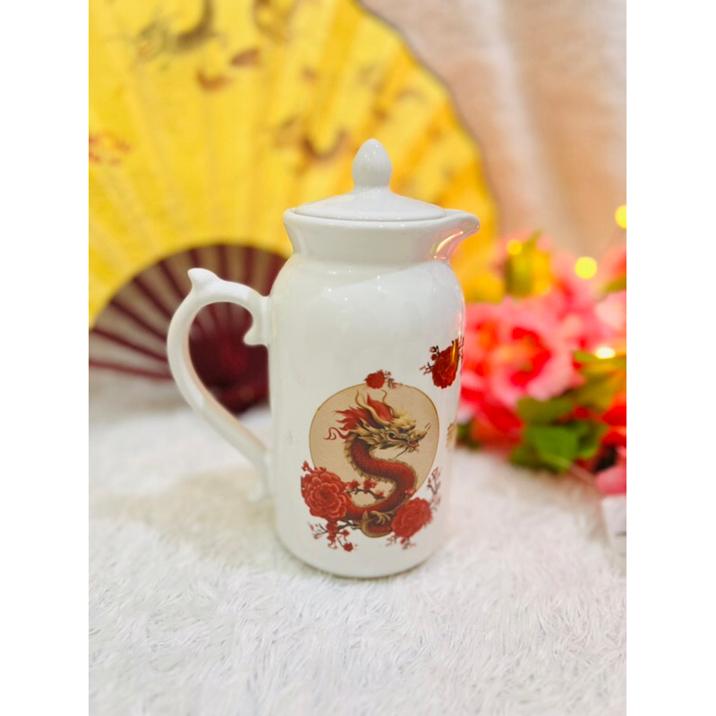 Gelas imlek/mug imlek / teko imlek/teapot imlek/ hampers imlek / parcel imlek