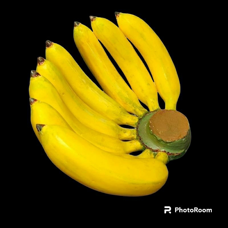 

Replika buah pisang 1 sisir / dummy buah - buahan / mainan anak / dekorasi meja makan / display toko