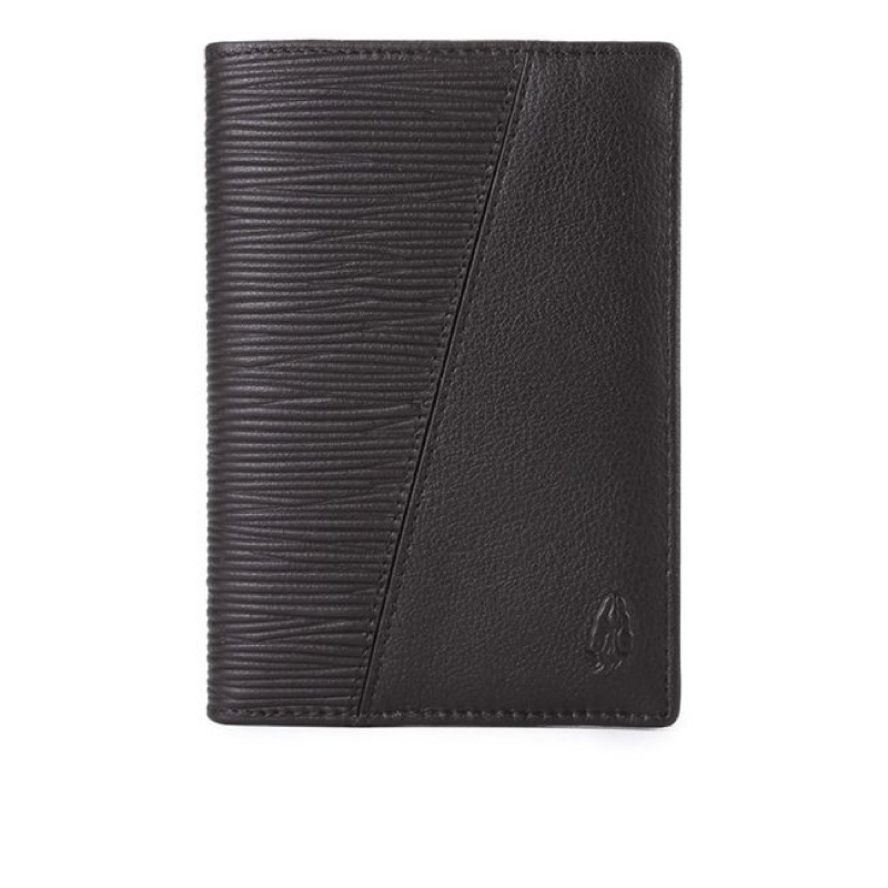 Passport Holder Hush Puppies Original - Leather & RFID - Justin