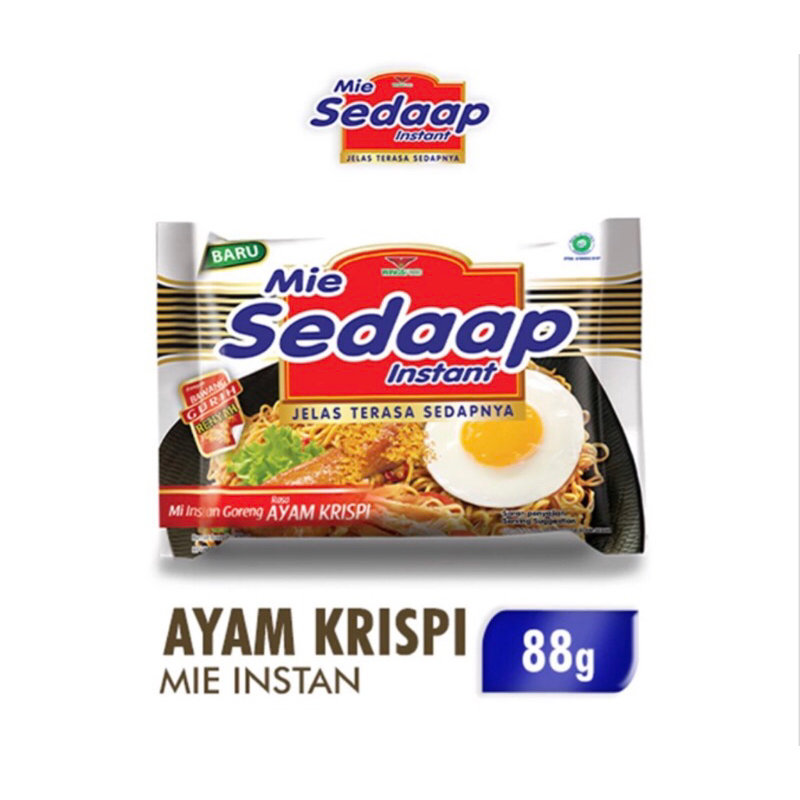 

Mie sedap goreng ayam krispi exp 12/25