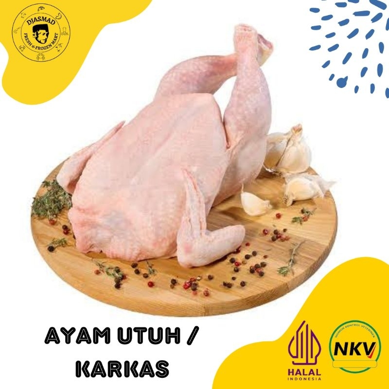

Ayam Broiler Utuh Karkas