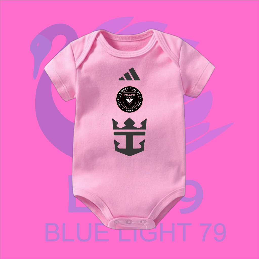 BAJU BAYI JUMPER BABY INTER MIAMI FC 2024 | JERSEY SEPAK BOLA BAYI | INTERNACIONAL CLUB DE FUTBOL | 