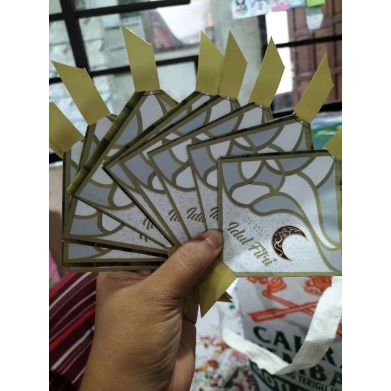 

Amplop viral model ketupat isi 10 pcs