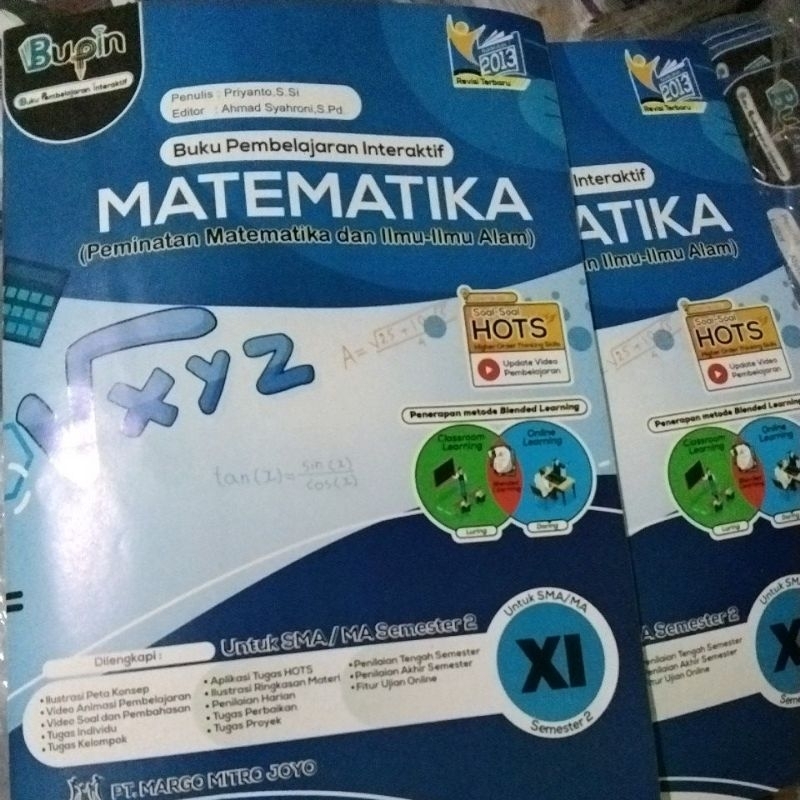 LKS SMA MATEMATIKA PEMINATAN KELAS 10 11 Semester  2 Kurikulum 2013 K13