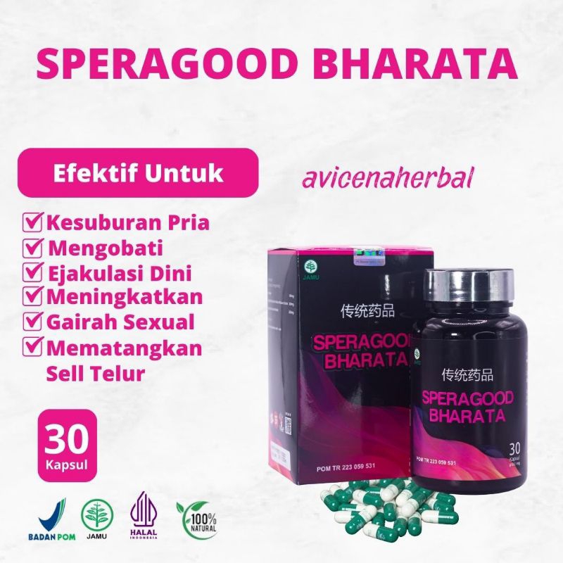 Obat Kesuburan Pria Ampuh Speragood Bharata BPOM