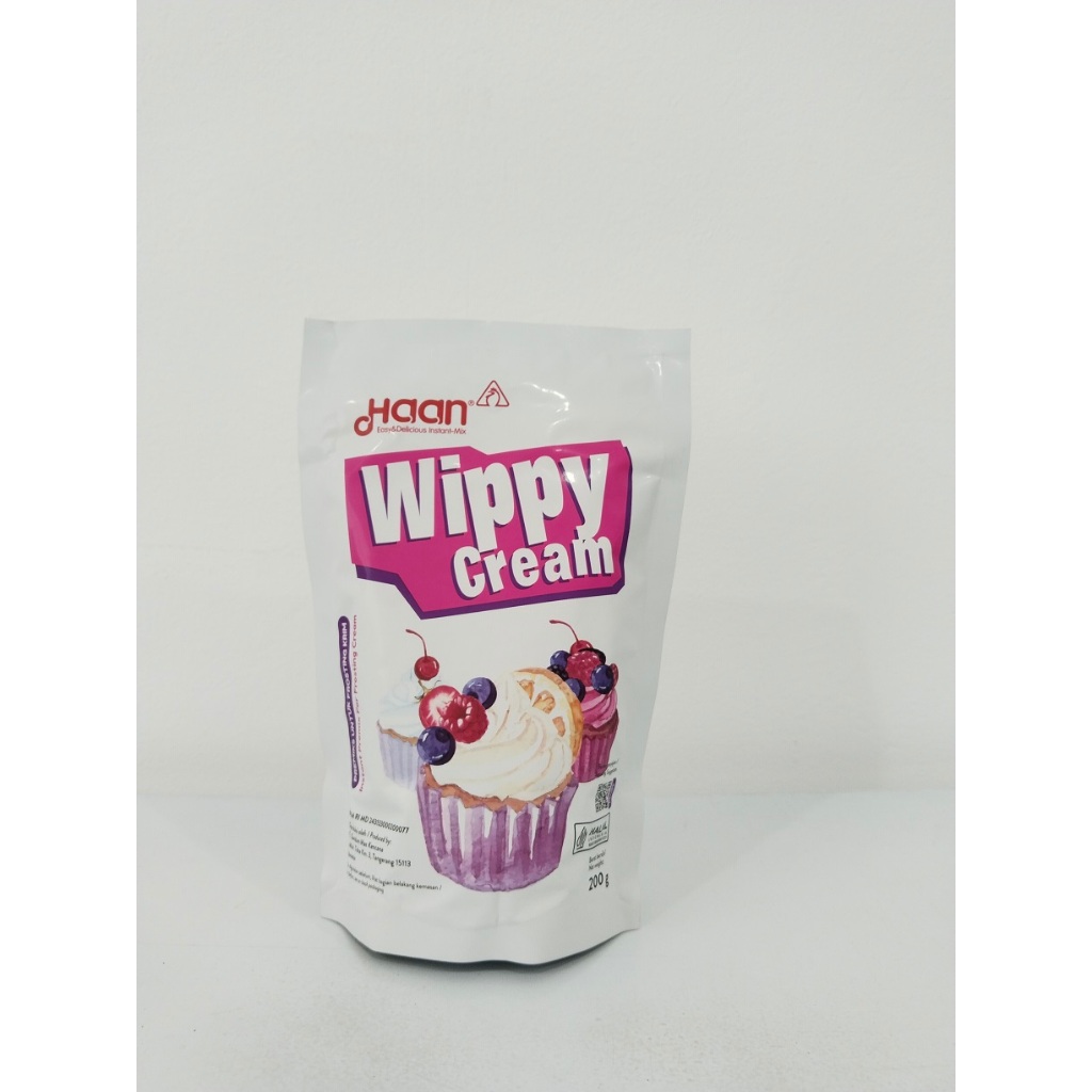 

HAAN WIPPY CREAM Bubuk Pouch 400gr/200gr