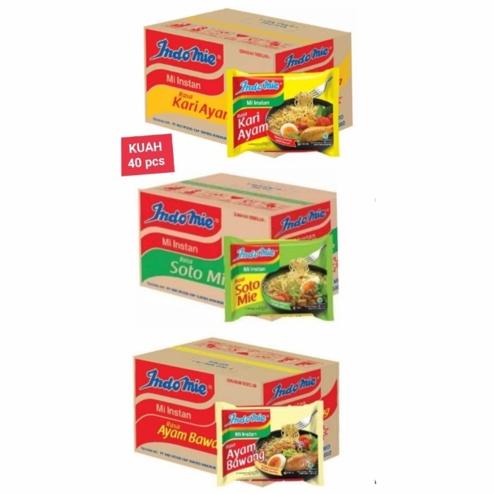

Indomie Kuah 1 Karton / DUS