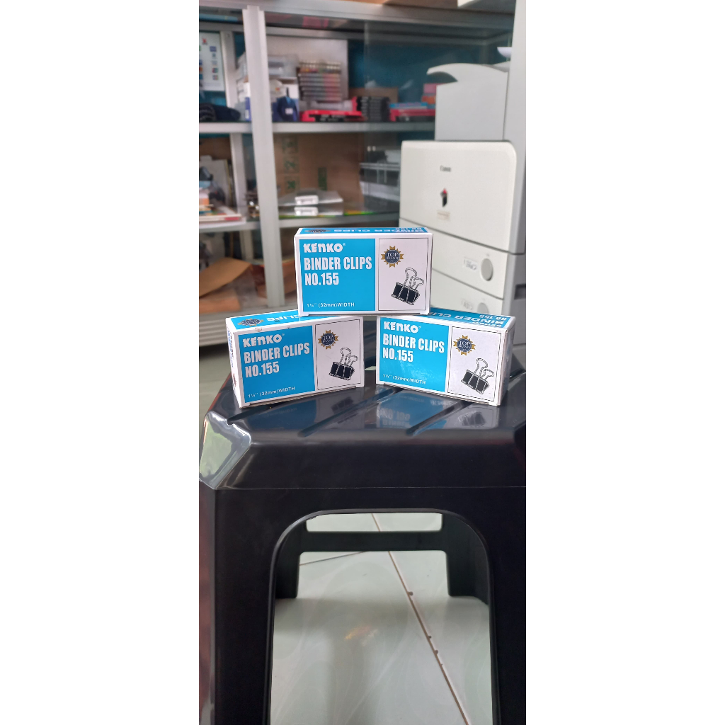 

BINDER CLIPS / PENJEPIT KERTAS NO. 155 ISI 12 PCS