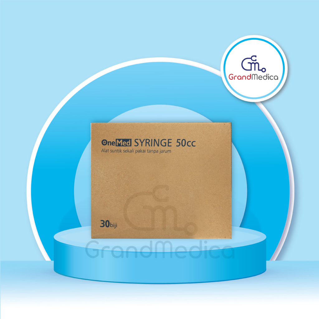 Spuit 50cc Catheter Tip OneMed / Disposable Syringe 50 cc Catheter Tip OneMed - Isi 30 pcs