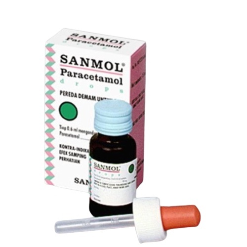 SANMOL DROP PENURUN DEMAM BAYI