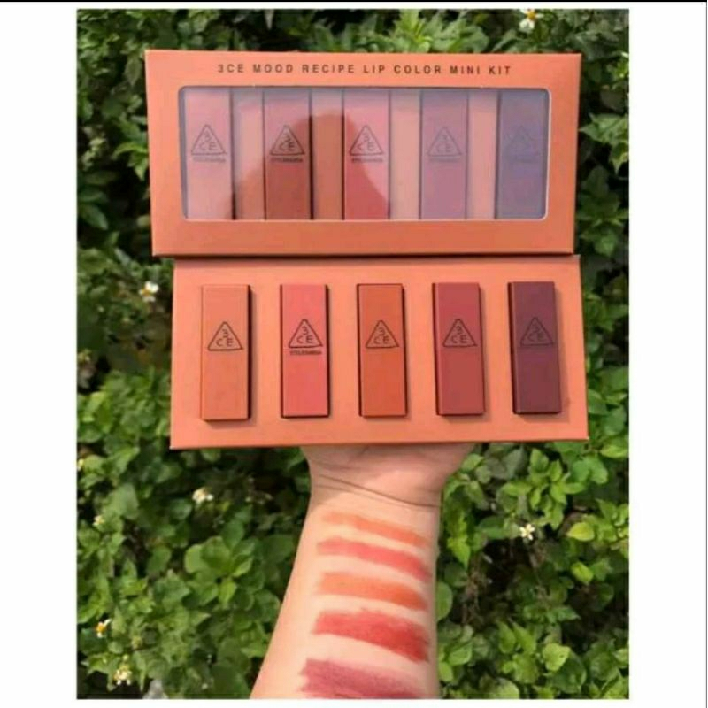 Lipstik Hasaya mini [6pcs] nude series || Hasaya girl mini lipstik nude velvet matte