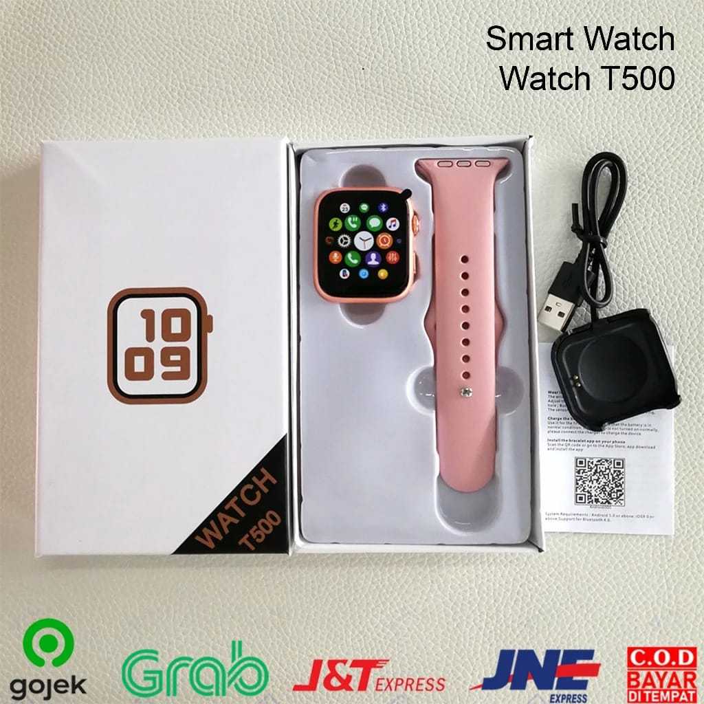 Smartwatch T500 Original Jam tangan pintar smart watch full screen jam tangan sport
