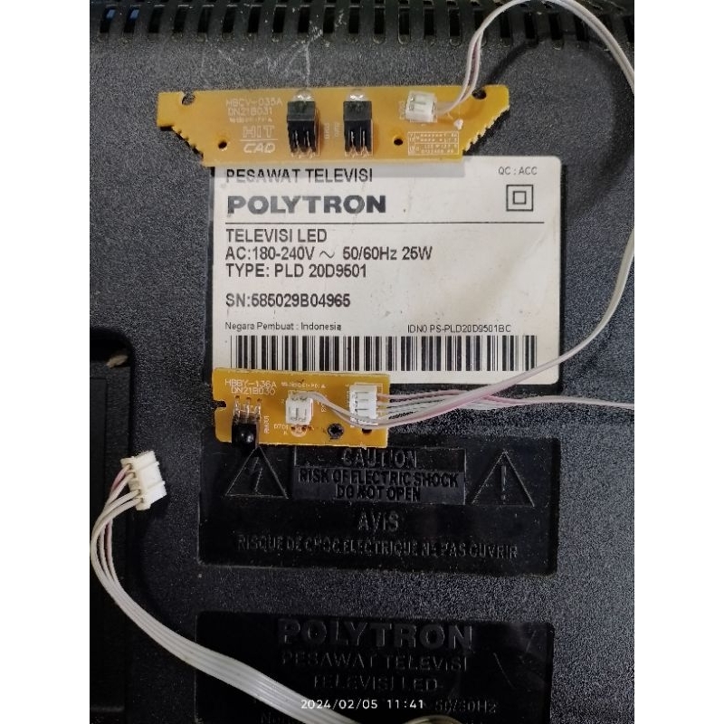 SENSOR REMOT IR TV POLYTRON PLD 20D9501