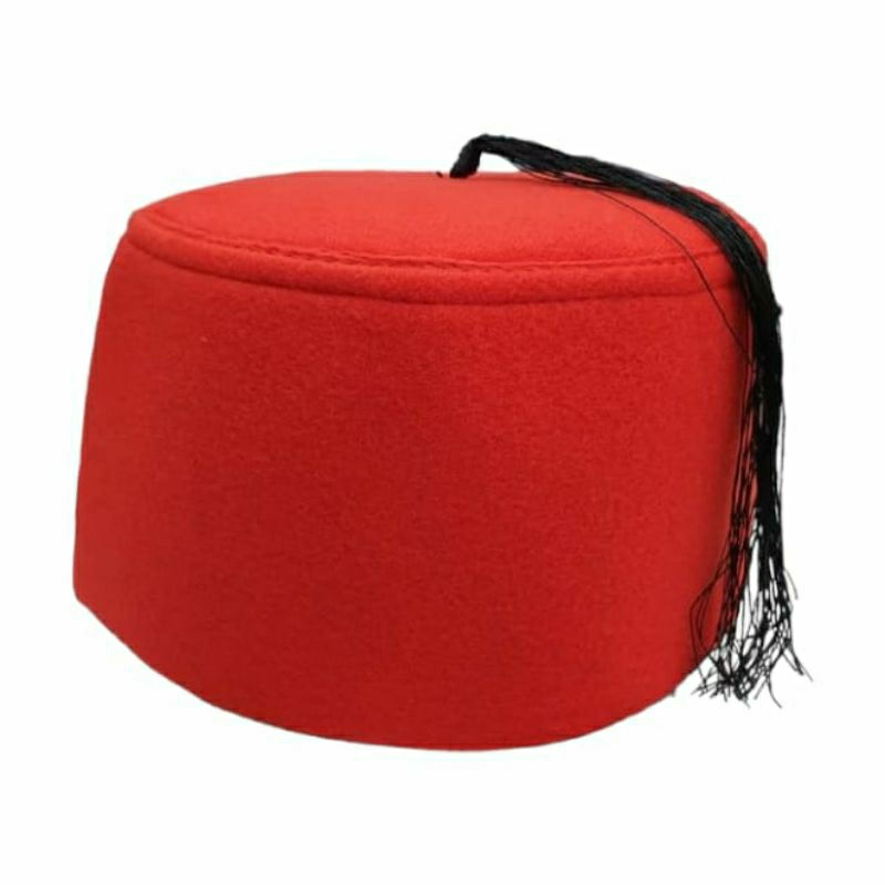Peci Fez Tarbus Sultan Abdul Hamid Turban Ottoman Rambut Kuncur Sufi