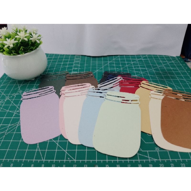 

5 Pcs Bottle/Scrabbook/Dies Paper/Cutting Paper
