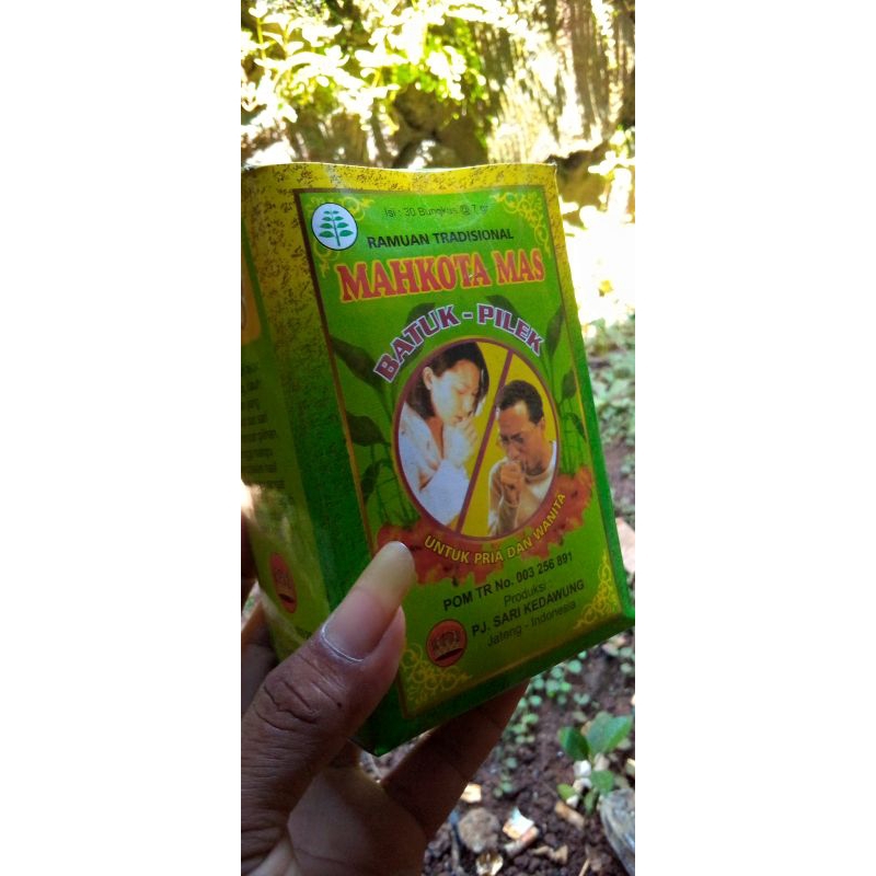 ( Redy stock ) MAHKOTA MAS BATUK PILEK DAN ASMA ORIGINAL