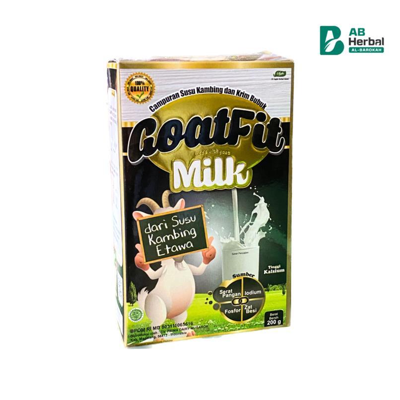 

PROMO SUSU GOAT FIT ORIGINAL 80% KOLOSTRUM 200GR EXP 08 2025 SUSU GOATFIT MILK SUSU KAMBING ETAWA