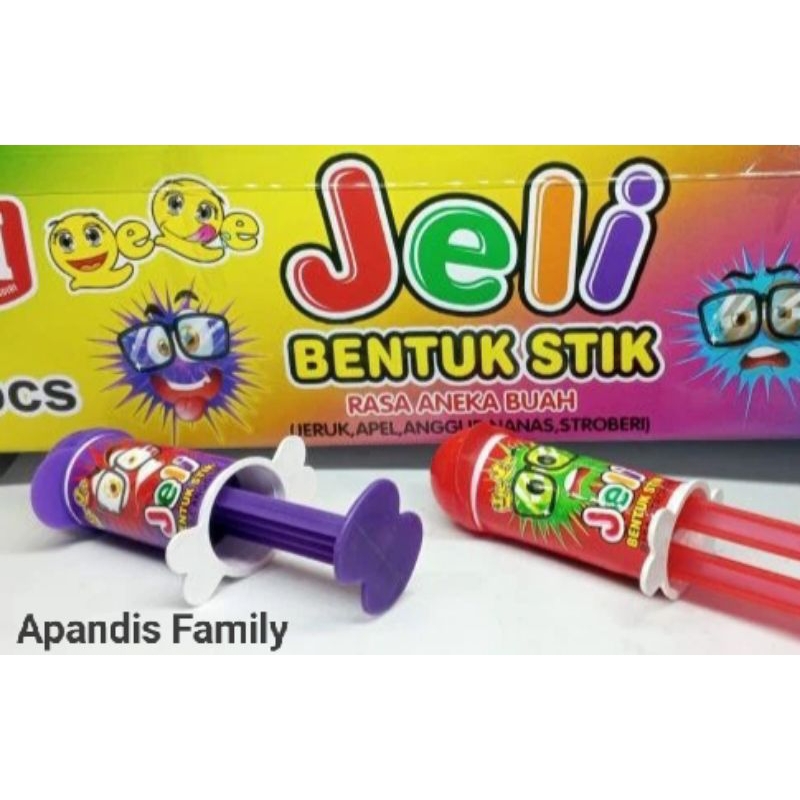 

Jelly Stik Rasa Aneka Buah 10 Pcs