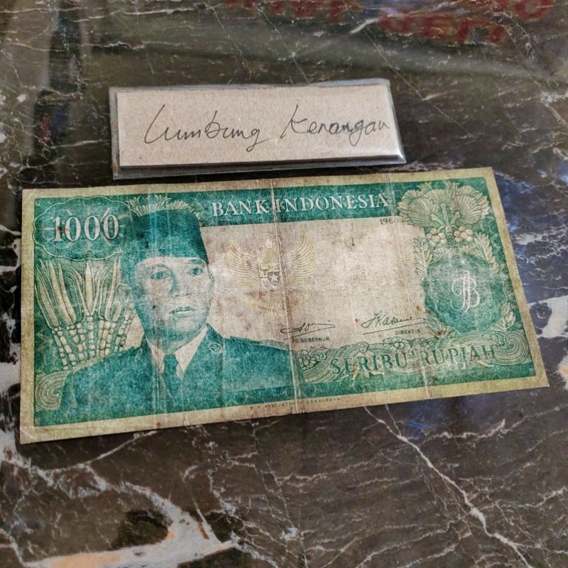 Noser AJN 073106 Sukarno 1000 Rupiah 1960