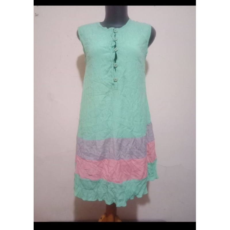 Minidress pastel (ld 84 cm melar 96 cm) pb 82 cm