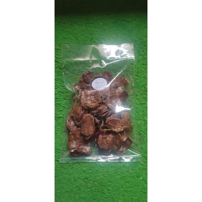 

keripik pisang coklat lumer