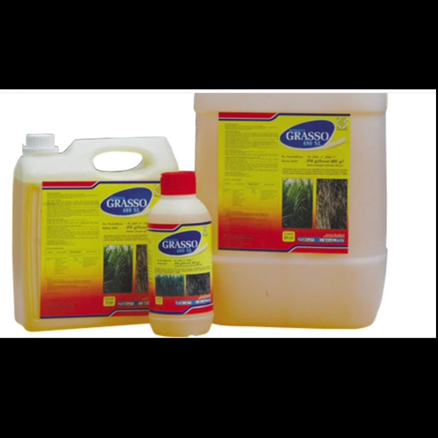 Grasso 480SL glifosat 20 Ltr herbisida sistemik racun rumput gulma