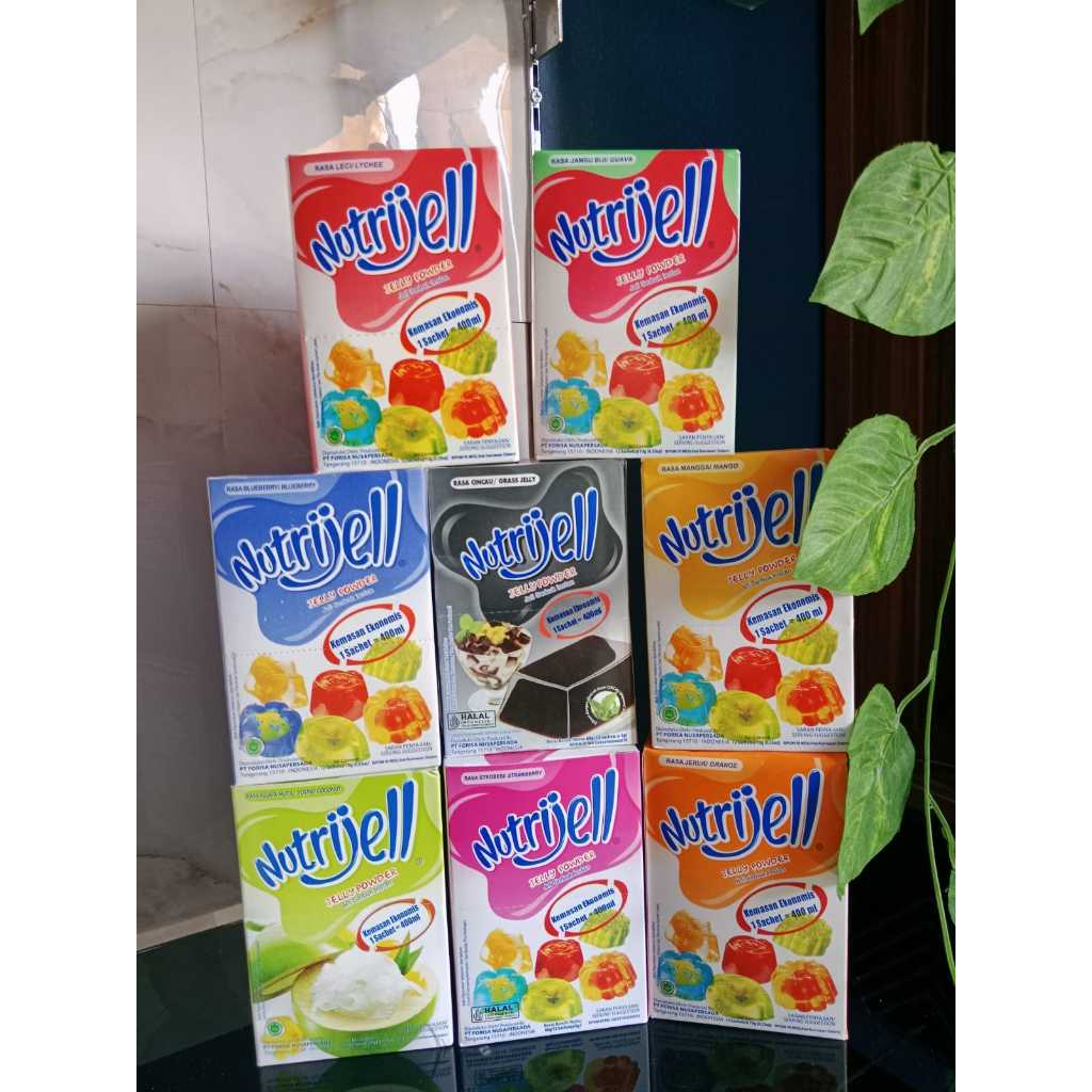 

Nutrijell Powder Instan Aneka Rasa / Agar-agar Instan Serbuk All Varian