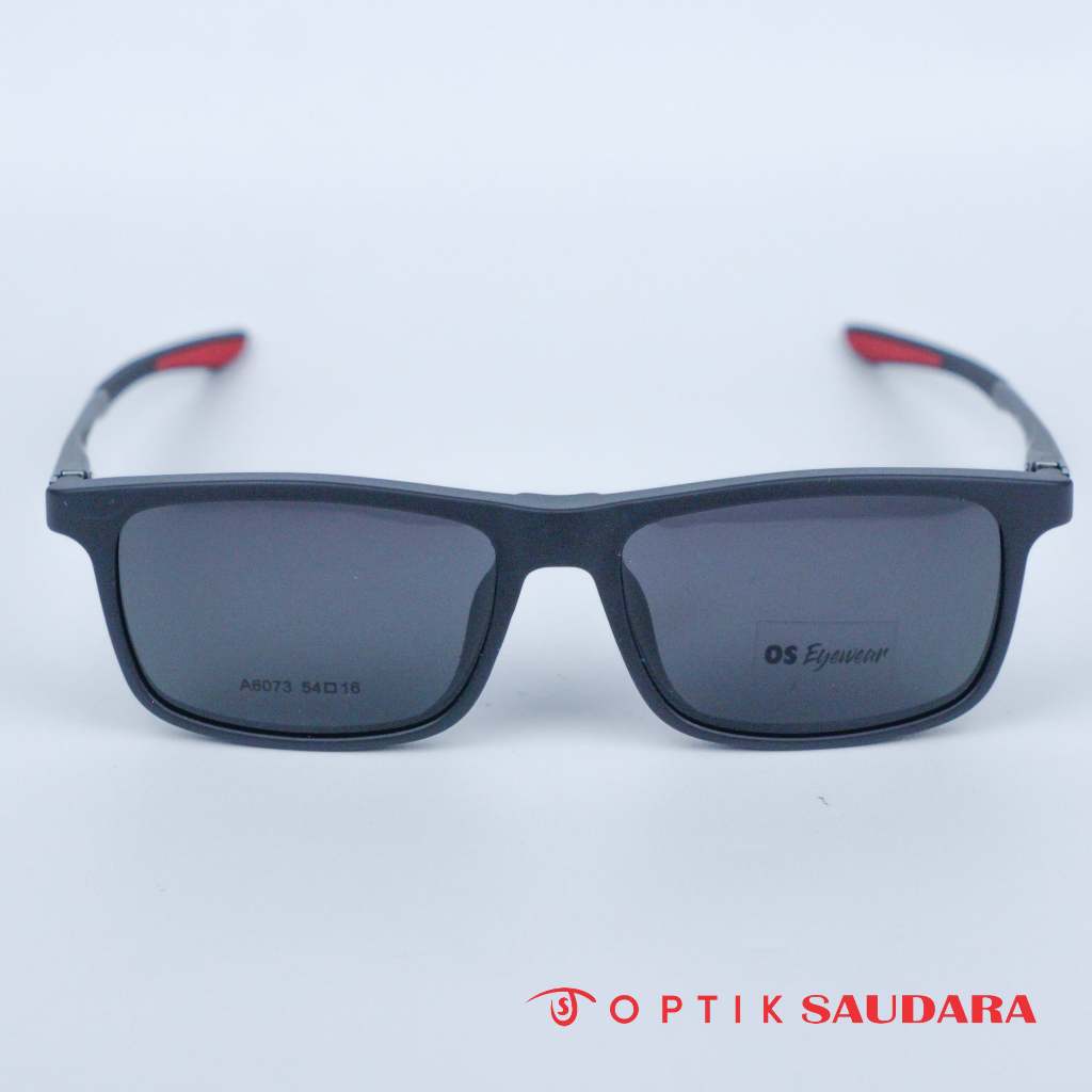 Os Eyewear Kacamata Pria F OS AT6073 C3 54 CLIP ON