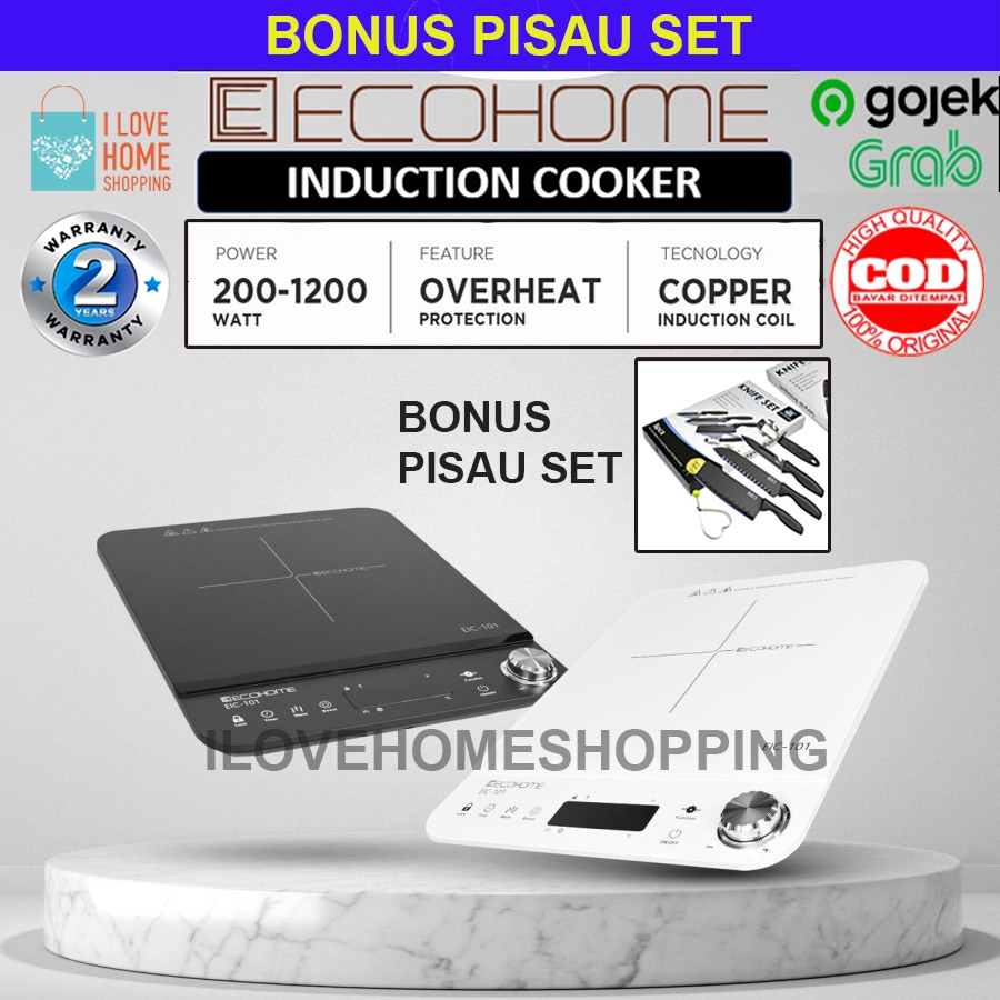 ECOHOME Induction Cooker EIC-101 Smart Kompor Induksi Listrik