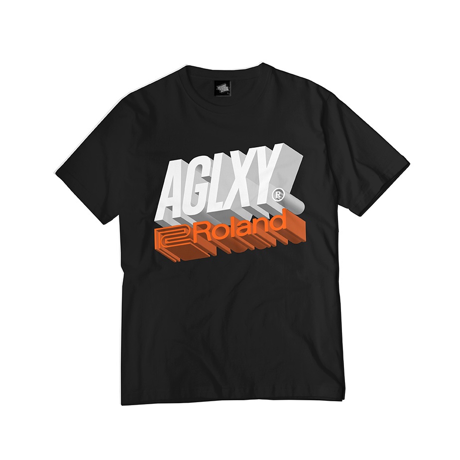 T-Shirt Aglxy x Roland Black