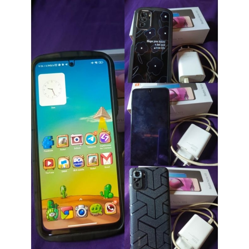 Xiomi Redmi Note 10s NFC Ram 6gb memori 64gb