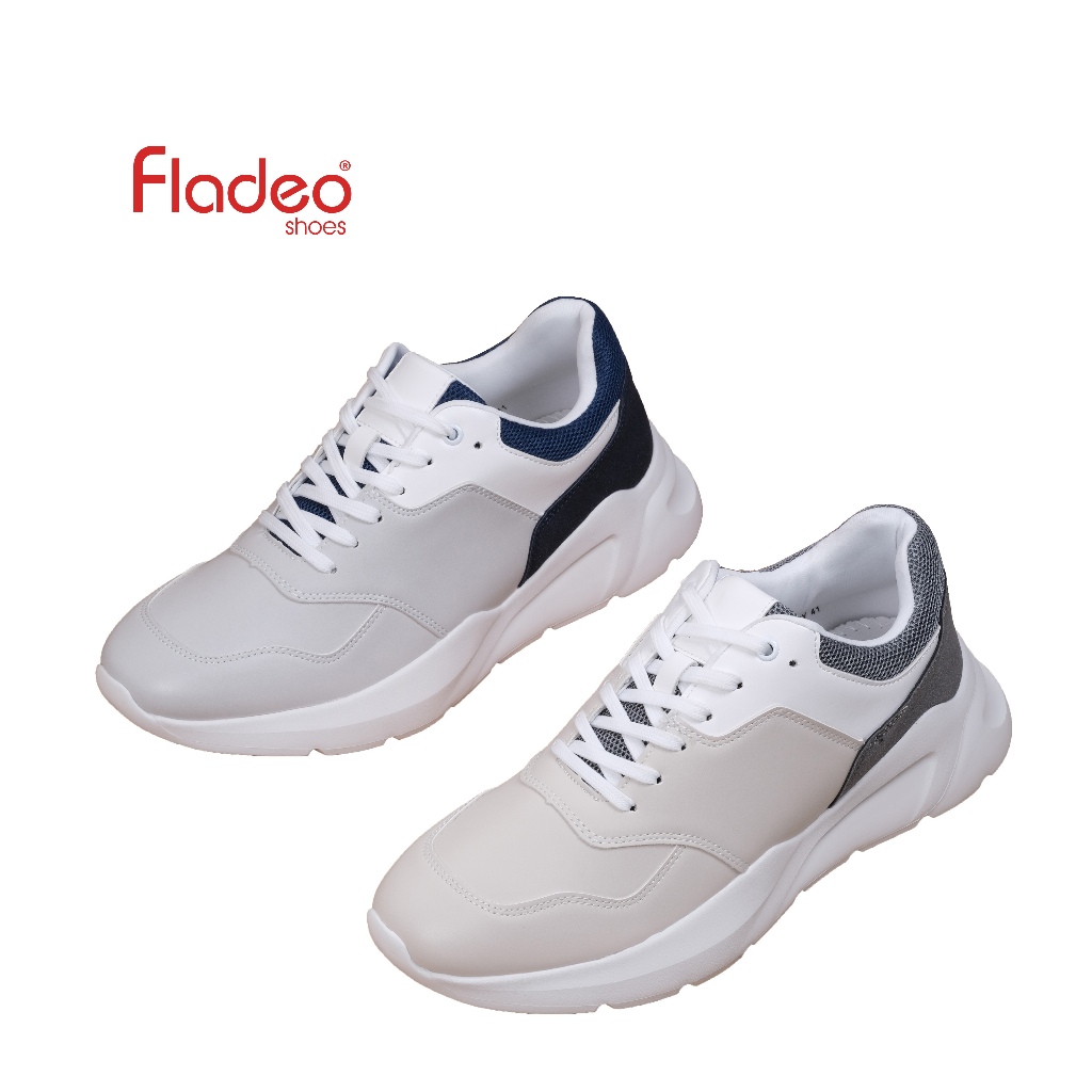 Fladeo A24/MSS201-1RN/Sepatu Sneakers Tali Pria [ Sneakers Shoes ]