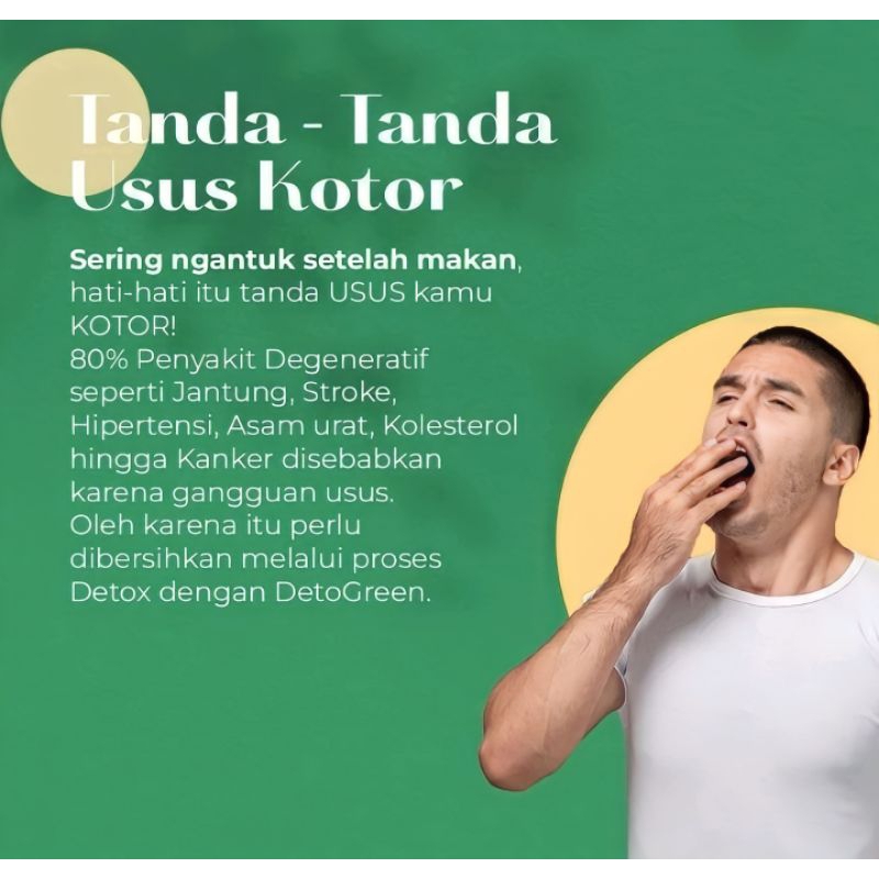 

Detogreen Teh Herbal Alami Teh Diet Sehat Untuk Sistem Pencernaan Membersihkan usus