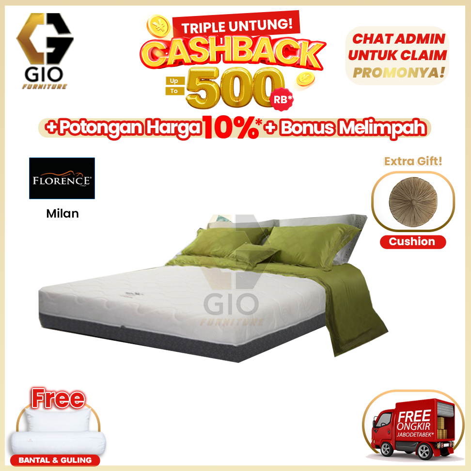 Kasur Florence Milan / Florence Springbed Milan (Hanya Kasur)
