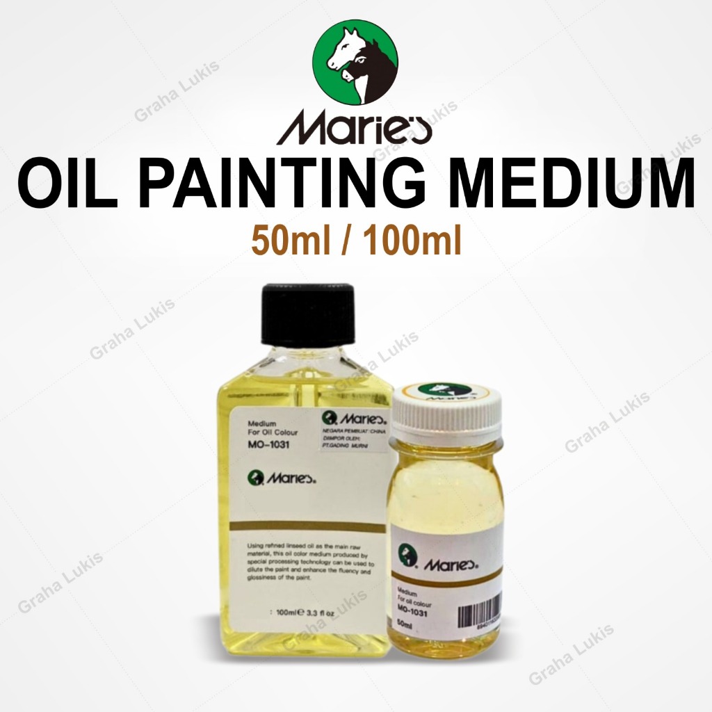 

Maries Oil Painting Medium / Pengencer Cat Minyak 100ml MO-1031
