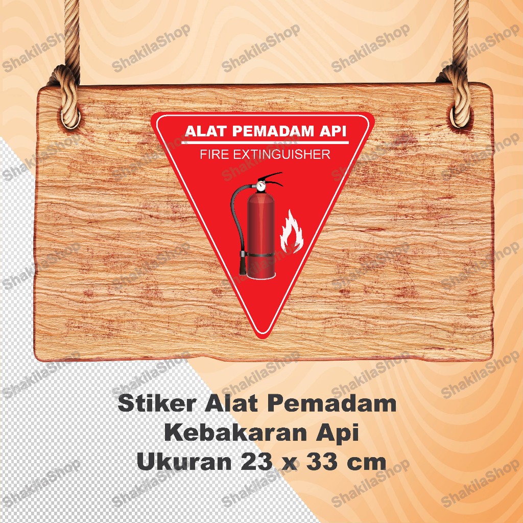 

Stiker stiker Apar Alar Pemadam api