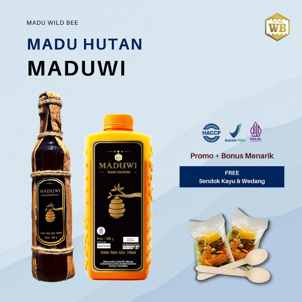 

Madu Baduwi Asli Wild Bee / Maduwi Wild Bee