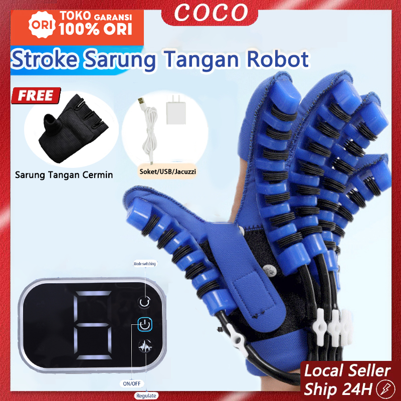 [COD]Alat Rehabilitasi terapi jari tangan Sarung Tangan Robot SALORIE/ Untuk Terapi Pemulihan Jari /