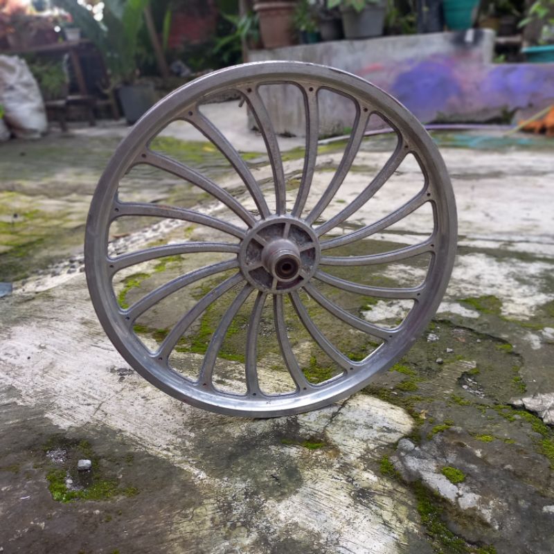 velg sepeda Alloy racing kipas 20 inch bisa DEPAN atau BELAKANG bmx, minivelo, minitrek, seli